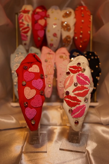 Red hearts